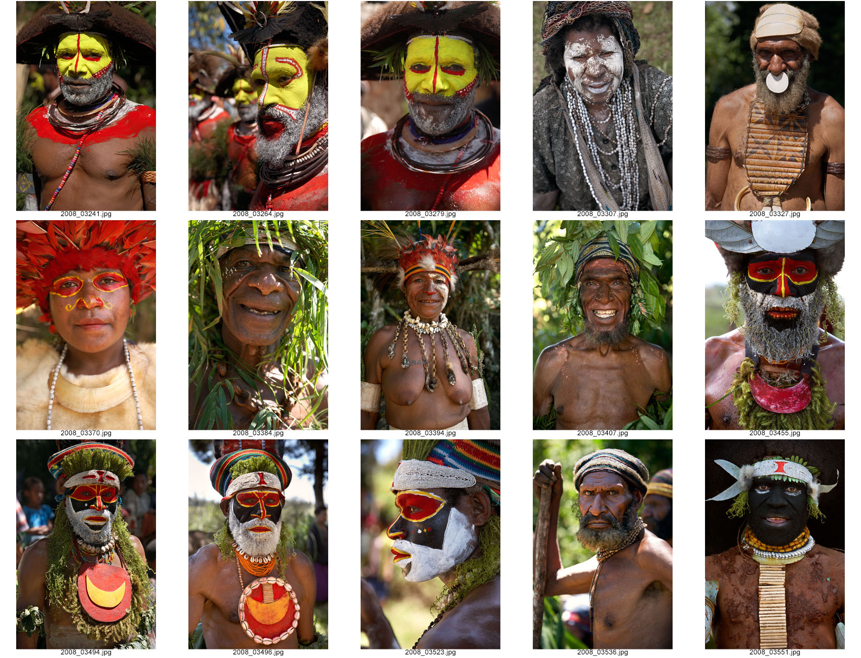 Retratos Papua Nueva Guinea - Iñaki Caperochipi - Fotografía