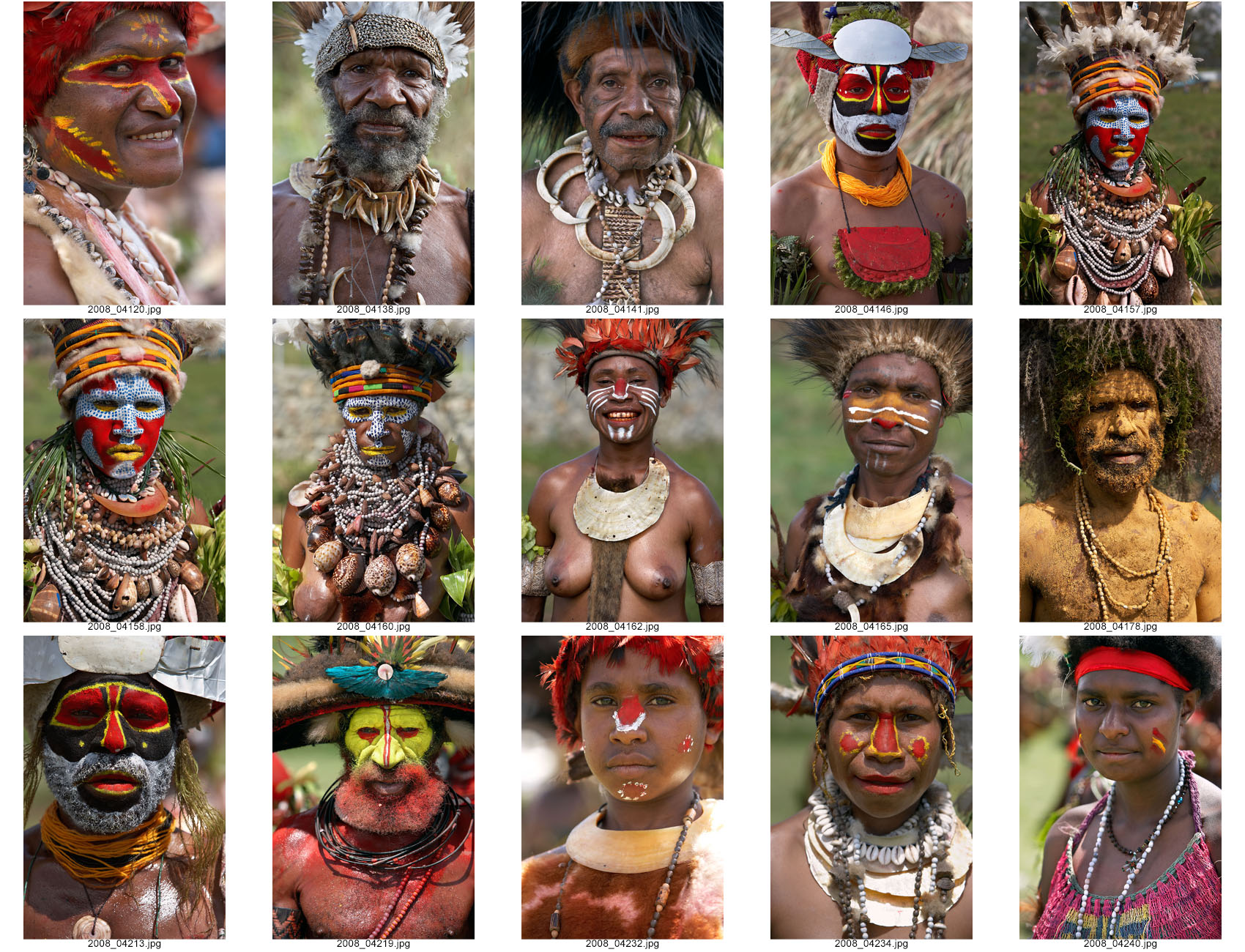 Retratos Papua Nueva Guinea - Iñaki Caperochipi - Fotografía